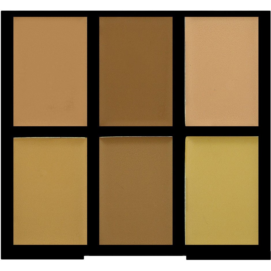 Pro Conceal & Correct, Light/Medium, 6 Cream Concealing shades Freedom Makeup London Concealer Pro Conceal & Correct, Light/Medium, 6 Cream Concealing shades Freedom Makeup London Concealer