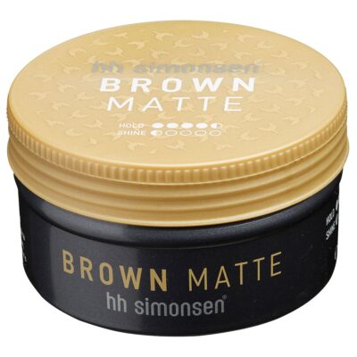 Brown/Matte Wax, 90 ml HH Simonsen Hårvax