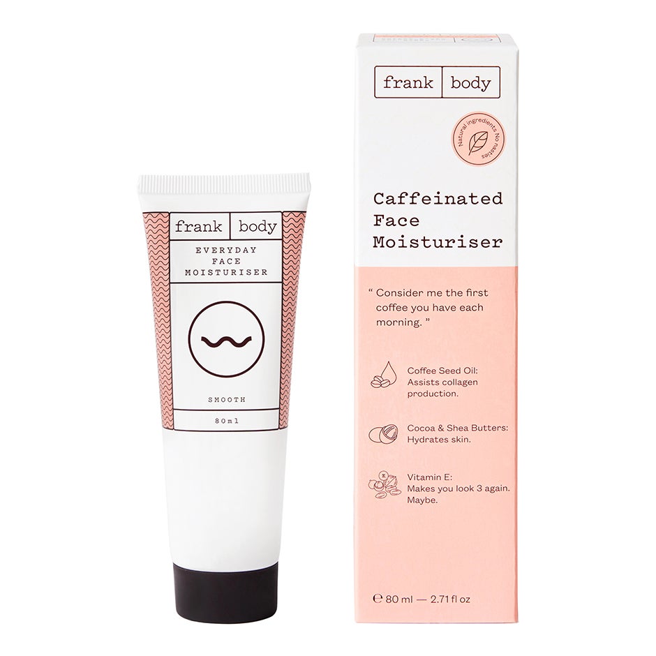 Caffeinated Face Moisturiser 80ml, Frank Body Dagkräm Caffeinated Face Moisturiser 80ml, Frank Body Dagkräm