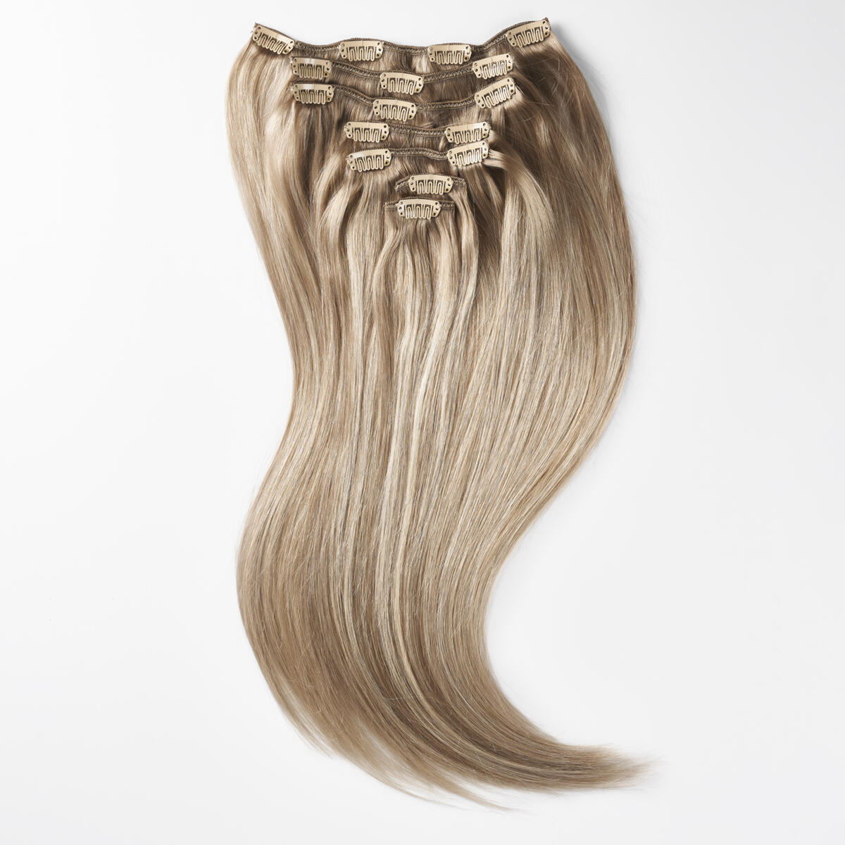 Clip-on set Original 7 pieces B7.5/10.7 Sandy Blonde Balayage 50 cm Clip-on set Original 7 pieces B7.5/10.7 Sandy Blonde Balayage 50 cm