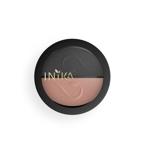 Inika Organic Pressed Mineral Eye Shadow Duo Black Sand Inika Organic Pressed Mineral Eye Shadow Duo Black Sand