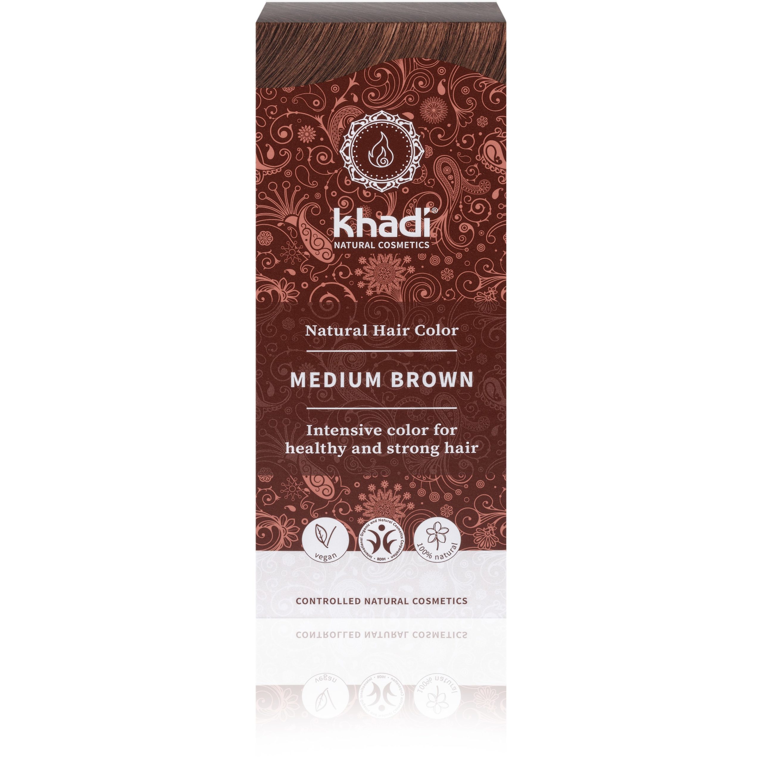 Khadi Herbal Hair Colour Medium Brown Khadi Herbal Hair Colour Medium Brown