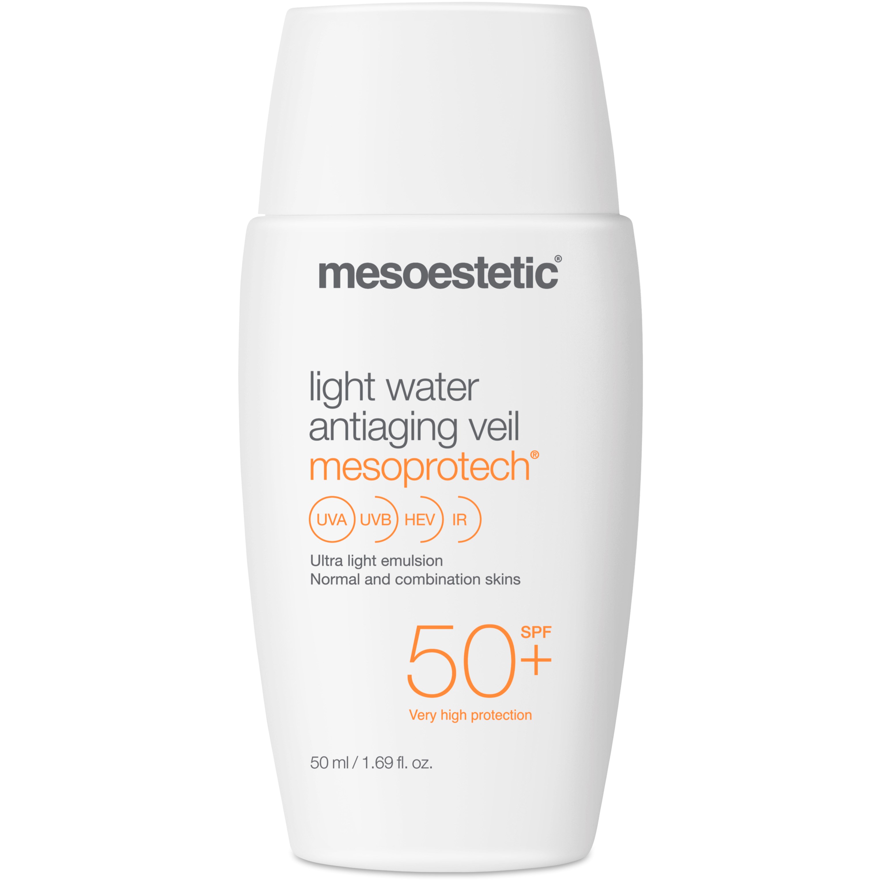 Mesoestetic Mesoprotech Light Water Antiaging Veil 50+ 50 ml Mesoestetic Mesoprotech Light Water Antiaging Veil 50+ 50 ml