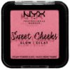NYX PROFESSIONAL MAKEUP Sweet Cheeks Creamy Powder Blush Glowy Rose &