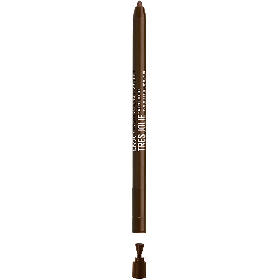 NYX PROFESSIONAL MAKEUP Tres Jolie Gel Eye Pencil Brown NYX PROFESSIONAL MAKEUP Tres Jolie Gel Eye Pencil Brown