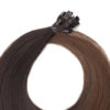 Nail Hair Original Rakt O2.3/5.0 Chocolate Brown Ombre 50 cm