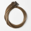 Nail Hair Premium Rakt B2.3/5.0 Hazelnut Caramel Balayage 50 cm