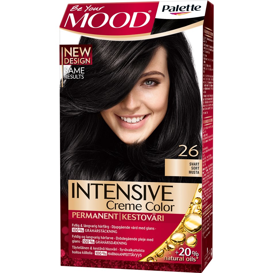 Schwarzkopf MOOD Hårfärg 26 Svart Schwarzkopf MOOD Hårfärg 26 Svart