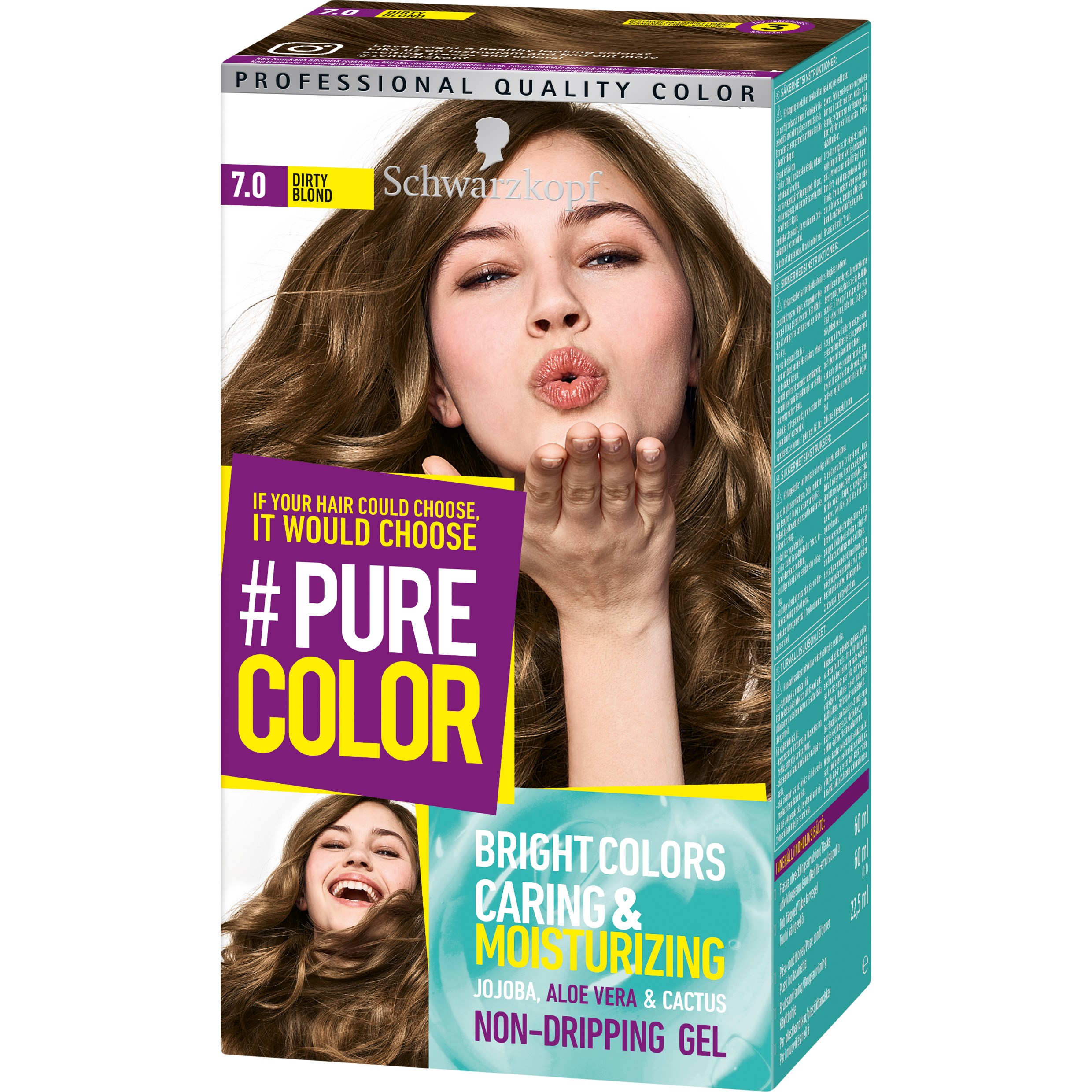Schwarzkopf Pure Color 7.0 Dirty Blonde Schwarzkopf Pure Color 7.0 Dirty Blonde