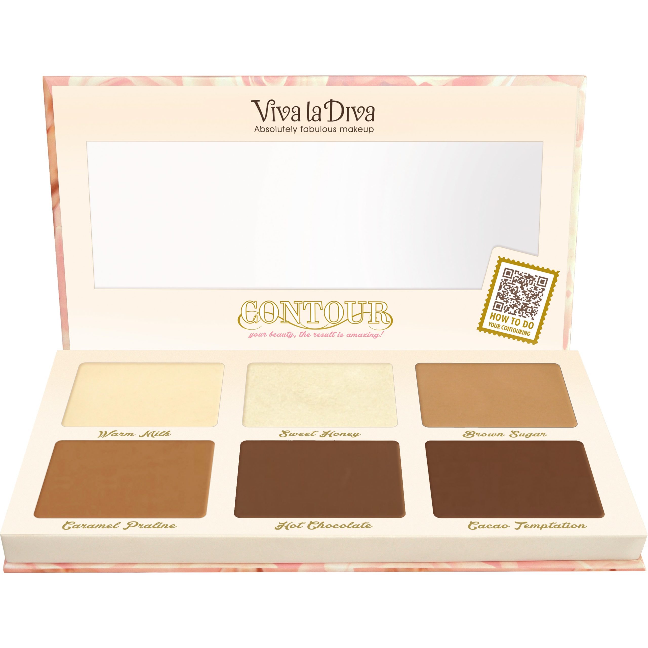 Viva la Diva Powder contour kit Medium/Dark Viva la Diva Powder contour kit Medium/Dark
