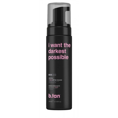 b.tan Self Tan Mousse I want the darkest tan possible 200 ml b.tan Self Tan Mousse I want the darkest tan possible 200 ml