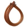 Rapunzel of Sweden Nail Hair Premium Straight 50cm Sunset Red ColorMel