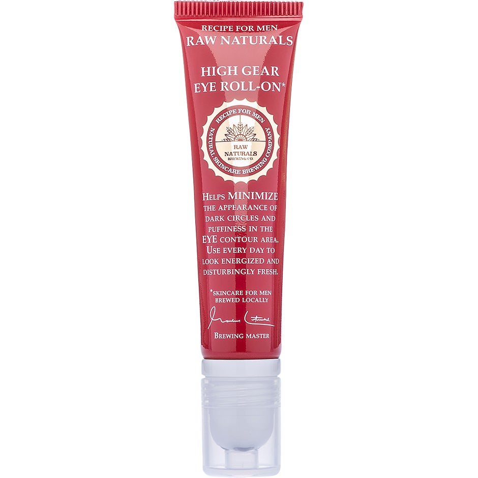 Raw Naturals High Gear Eye Roll-On, 15 ml Raw Naturals by Recipe for Men Ögonkräm Raw Naturals High Gear Eye Roll-On, 15 ml Raw Naturals by Recipe for Men Ögonkräm