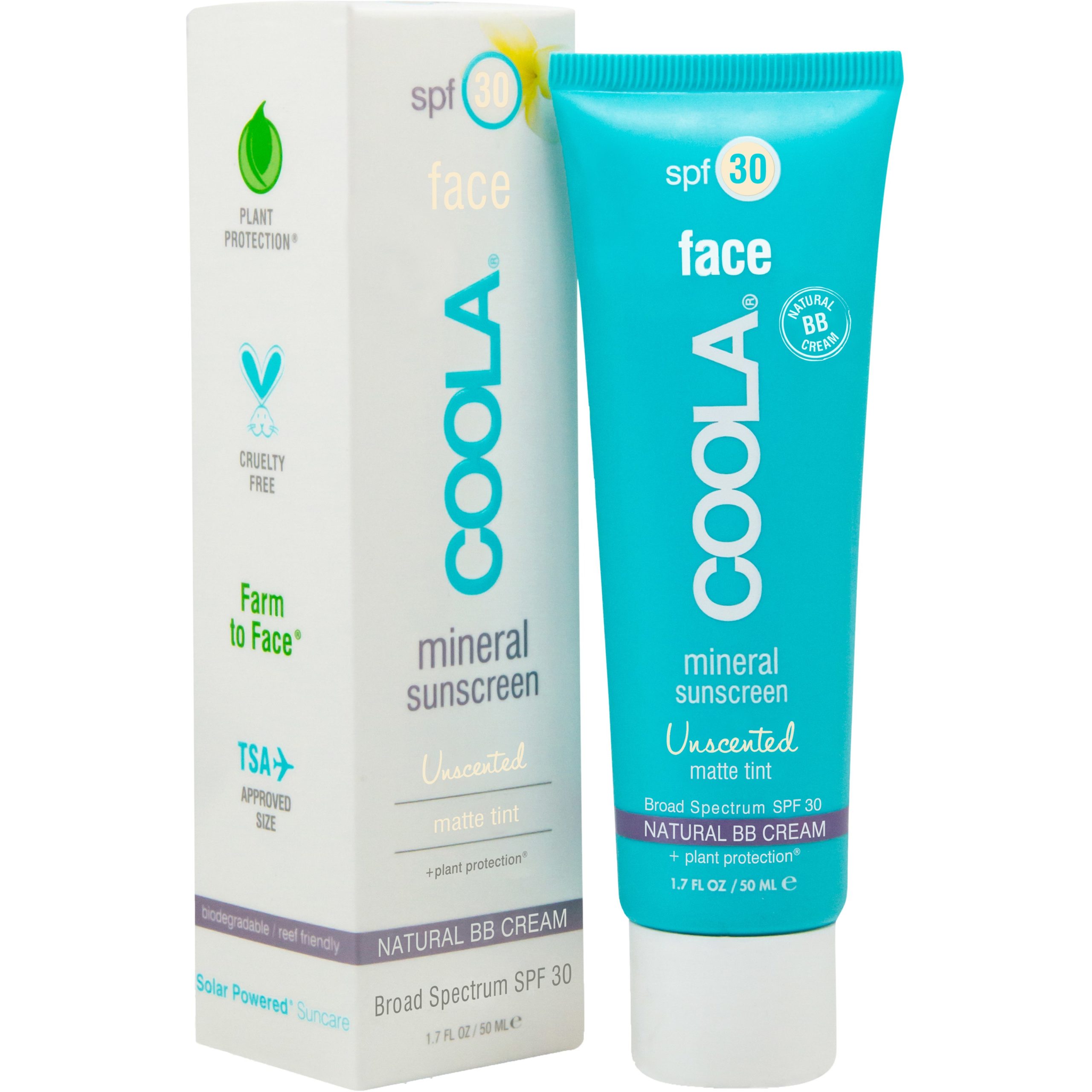 COOLA Mineral Face SPF 30 Matte Tint Unscented 50 ml COOLA Mineral Face SPF 30 Matte Tint Unscented 50 ml