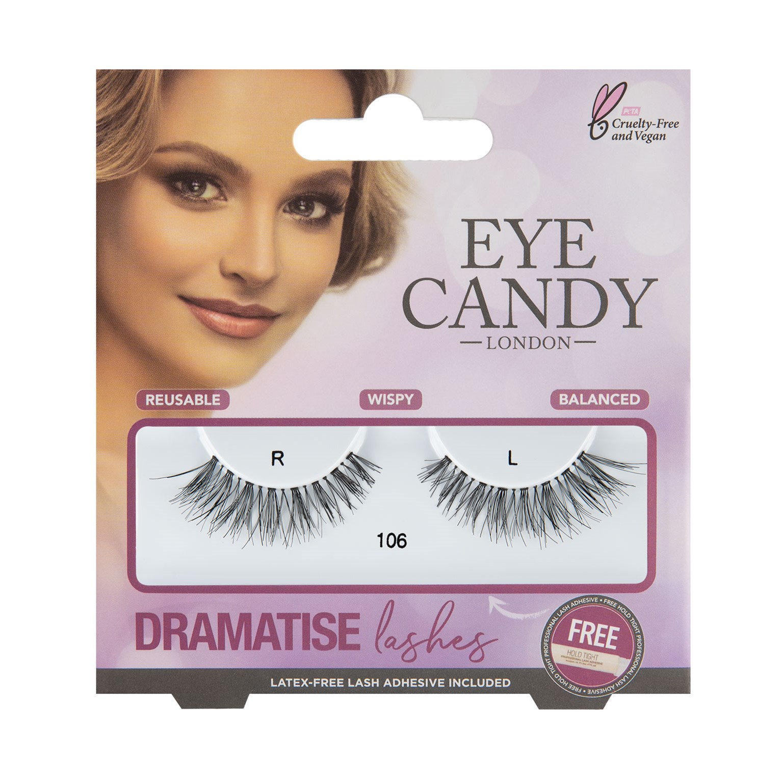 Eye CANDY Eye Candy Naturalise False Eyelashes 106 Eye CANDY Eye Candy Naturalise False Eyelashes 106