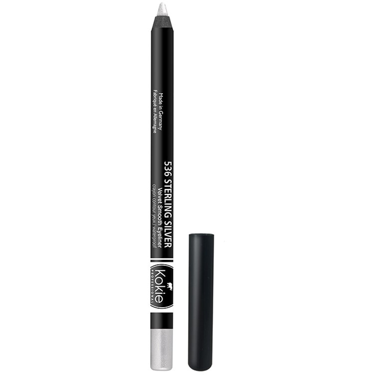 Kokie Cosmetics Velvet Smooth Eyeliner Sterling Silver Kokie Cosmetics Velvet Smooth Eyeliner Sterling Silver