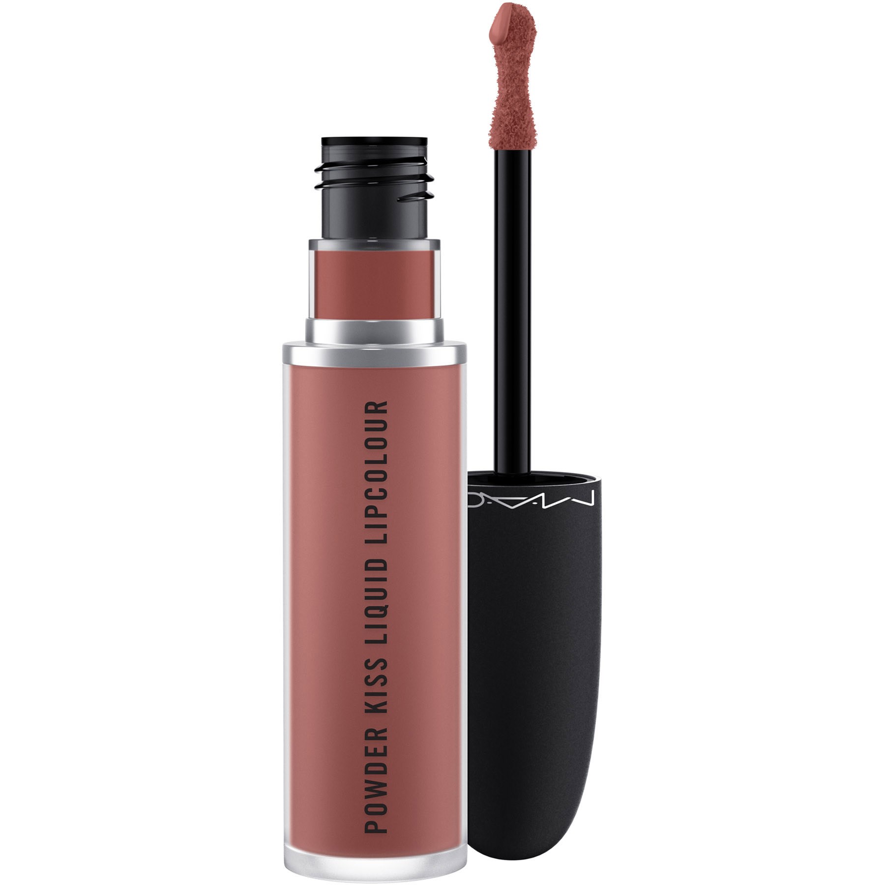 MAC Cosmetics Powder Kiss Liquid Lipcolour 15 Over The Taupe MAC Cosmetics Powder Kiss Liquid Lipcolour 15 Over The Taupe