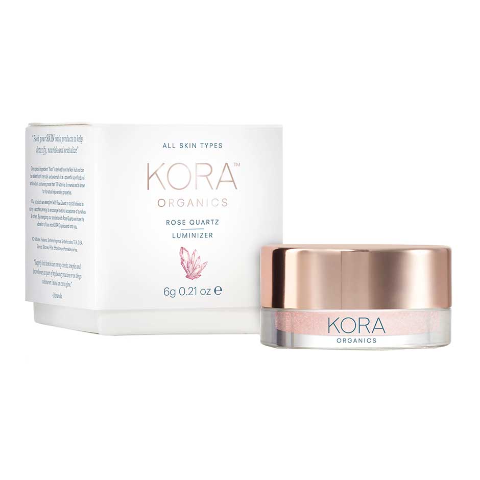 Rose Quartz Luminizer, 6 g Kora Organics Highlighter Rose Quartz Luminizer, 6 g Kora Organics Highlighter