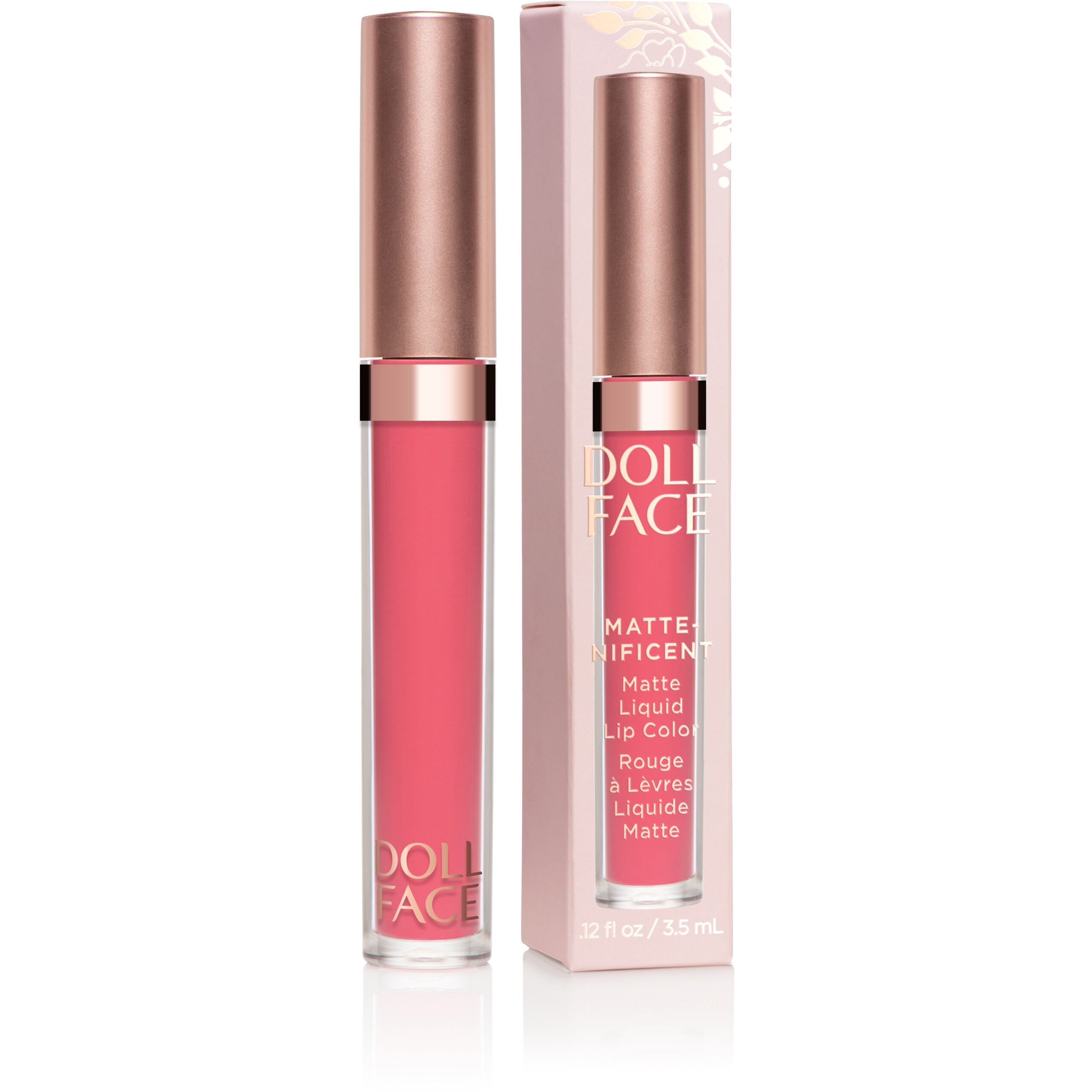 Doll Face Matte-Nificent Liquid Lipcolor Pretty In Pink Doll Face Matte-Nificent Liquid Lipcolor Pretty In Pink