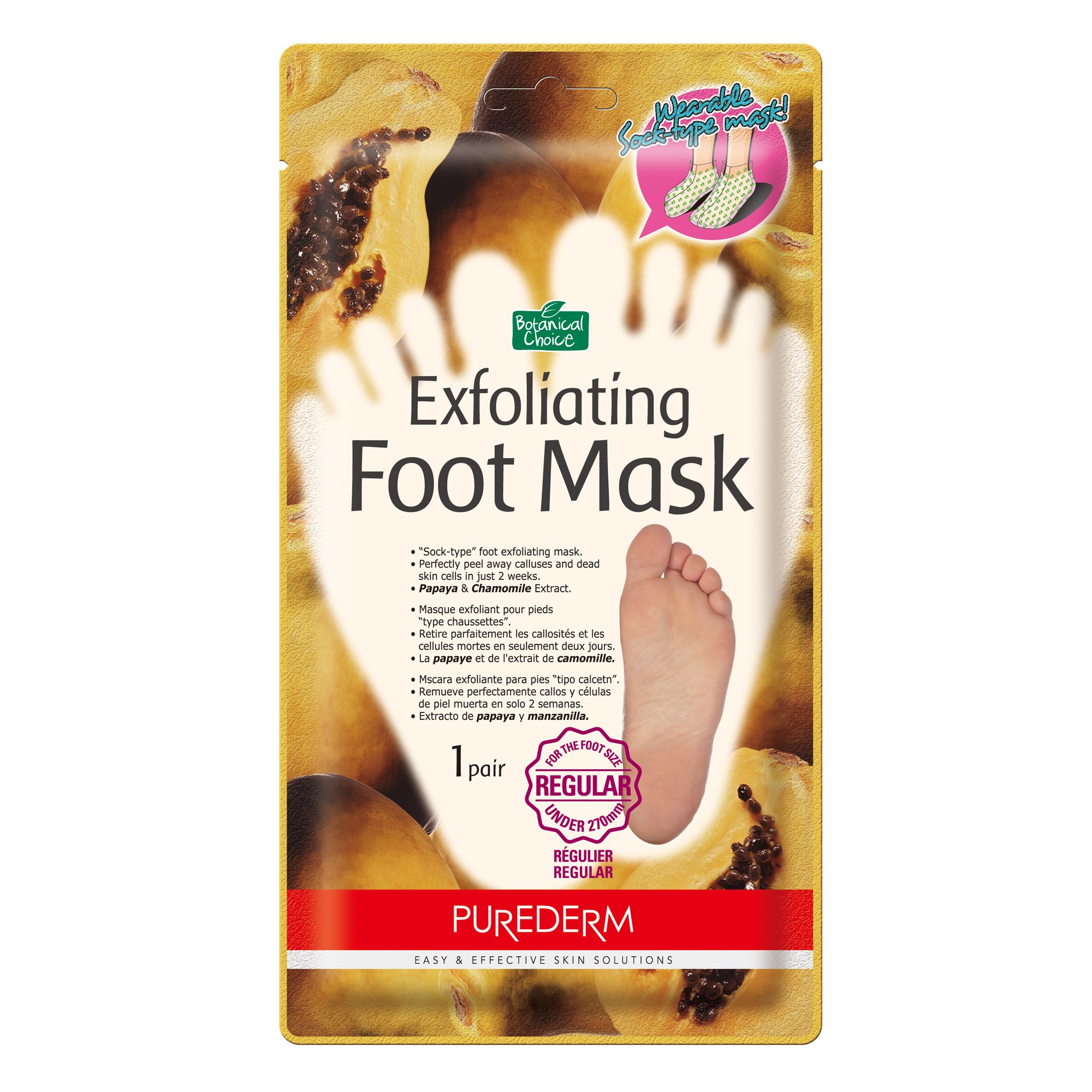 Purederm Exfoliating Foot Mask 40 ml Purederm Exfoliating Foot Mask 40 ml